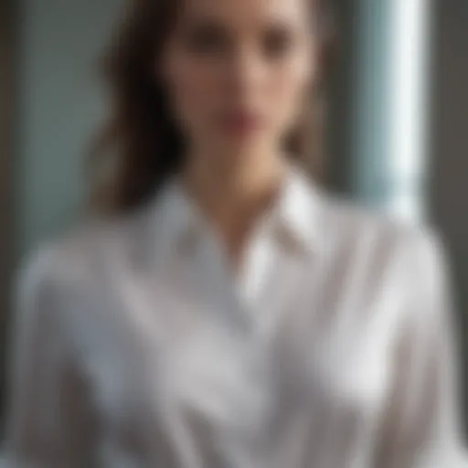 A classic shirt dress showcasing timeless elegance