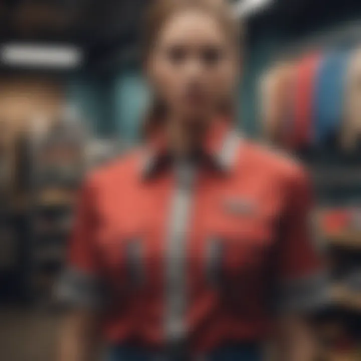 A vibrant display of popular Marine Serre shirt styles