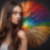 Color wheel showcasing various hair toners