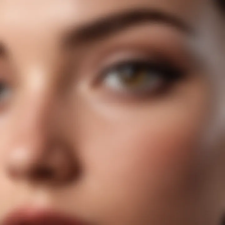 A selection of eyebrow grooming products for at-home care