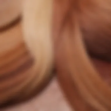 Close-up of ingredients used in Ulta hair color spray