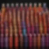 Vibrant display of Ulta temporary hair color spray options
