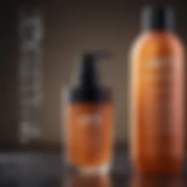 Ingredient Spotlight: Unite Hair Product Formulations Close-up of Unite product packaging highlighting key ingredients.