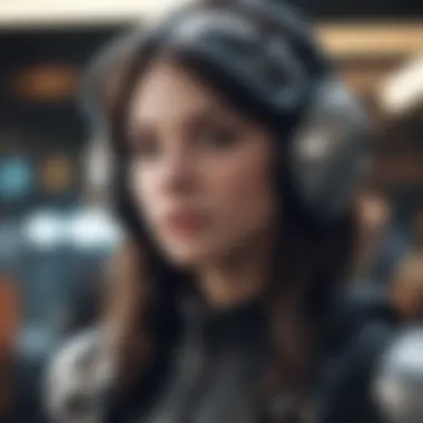 Technology and the Evolution of Gameplay A futuristic depiction of technology enhancing gameplay experiences