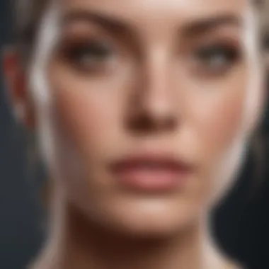 Identifying Harmful Ingredients Illustration of harmful ingredients commonly found in facial cleansers