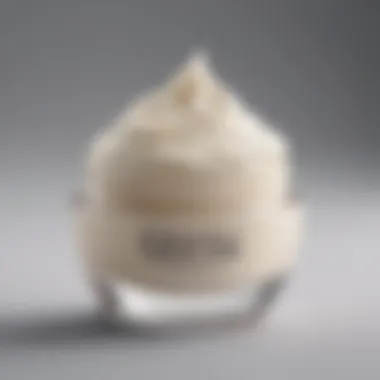 Close-up of Fashion Fair Extra Rich Moisture Cream showcasing its creamy texture