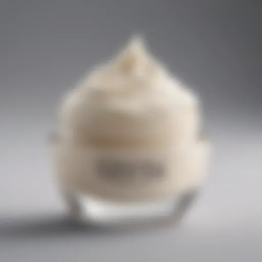 Close-up of Fashion Fair Extra Rich Moisture Cream showcasing its creamy texture