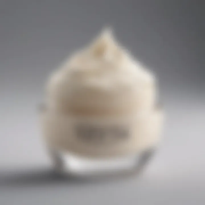 Close-up of Fashion Fair Extra Rich Moisture Cream showcasing its creamy texture