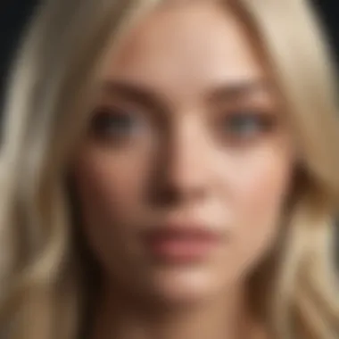 Diverse Blonde Hair Color Palette Color palette for blonde hair