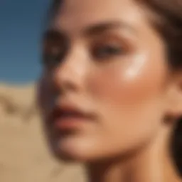 Sun-kissed skin showcasing a perfect tan