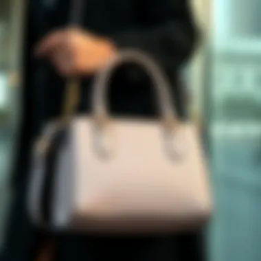 Ergonomic Purse Design Elegant purse design showcasing ergonomic features