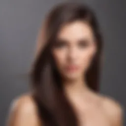 A sleek flat iron showcasing advanced technology for effective hair styling.