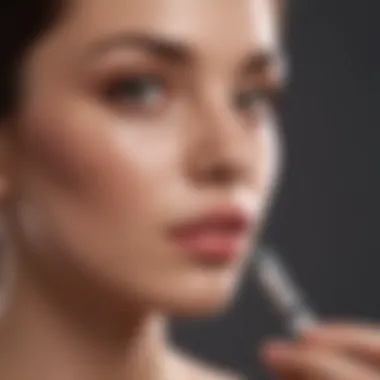 How to Apply Glycolic Acid for Best Results Application of glycolic acid serum on skin