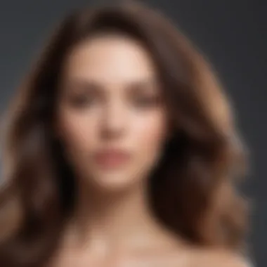 Hair Transformation with Neutrogena Visual representation of hair before and after using the shampoo