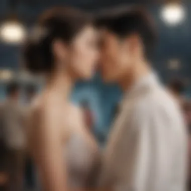 A visually striking montage of iconic K-drama moments that capture the essence of romance.