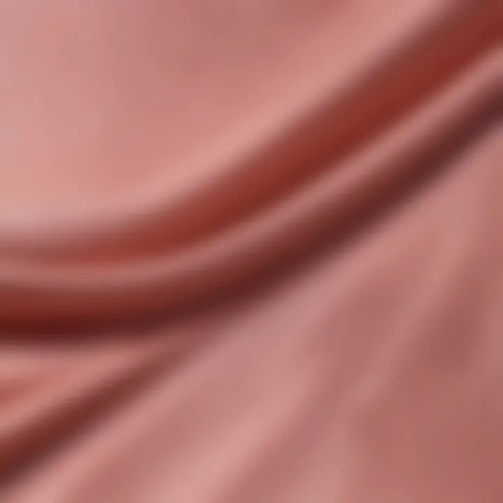 Close-up of high-quality fabric used in swimsuits