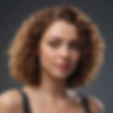 Results of Using Curly Hair Shampoo Before and after using curly hair shampoo