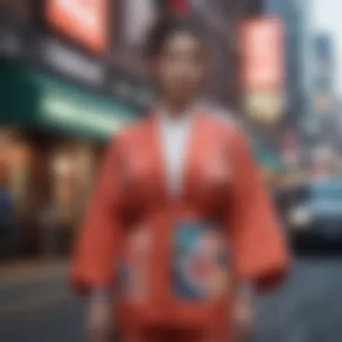Urban Street Style with Japanese Influence Street style inspired by Japanese clothing influences in urban settings