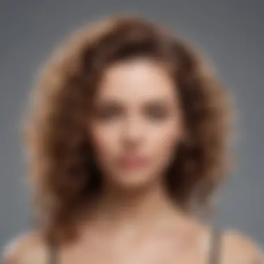 Transformative Effects of Keratin Before and after comparison of curly hair treatment results