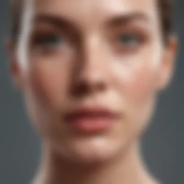 Powerful Acne-Fighting Ingredients Highlighting key ingredients found in acne treatments displayed artistically.