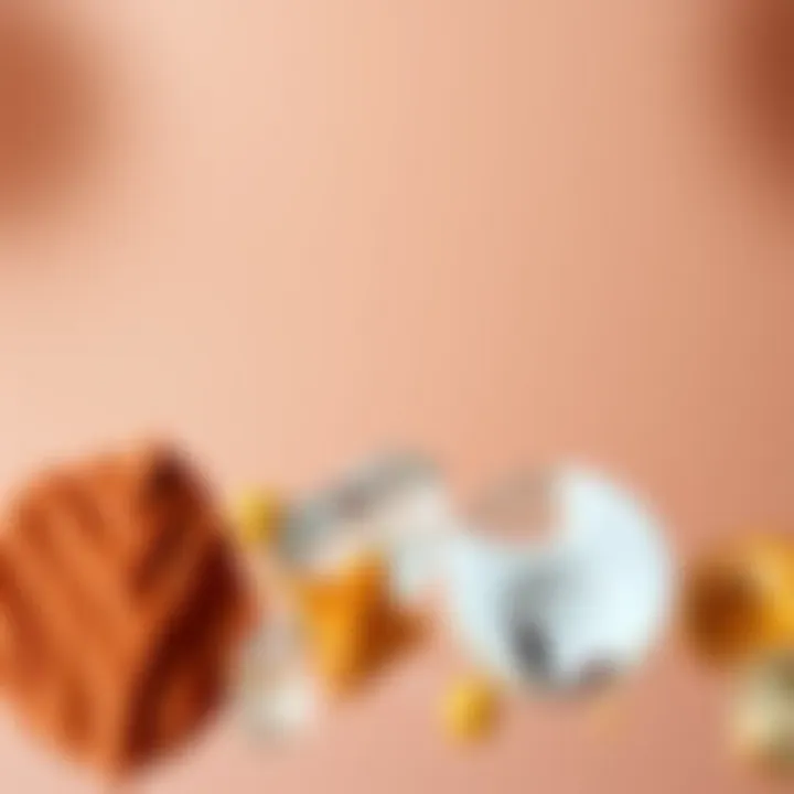 Essential Ingredients for Mature Skin Close-up of key ingredients like hyaluronic acid and retinol