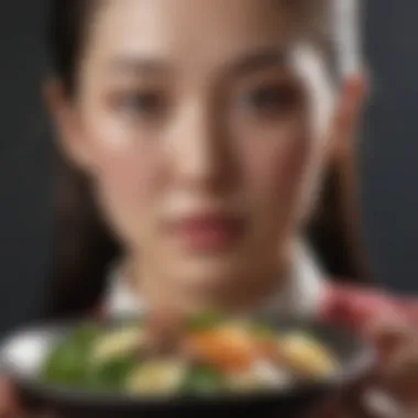 Nourishing Your Skin Through Diet A balanced meal showcasing traditional Korean dietary practices