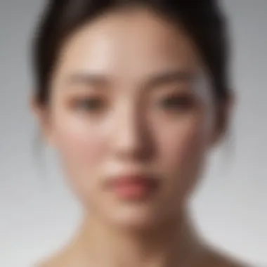 The Essence of Korean Skincare Rituals A serene skincare routine reflecting Korean beauty practices