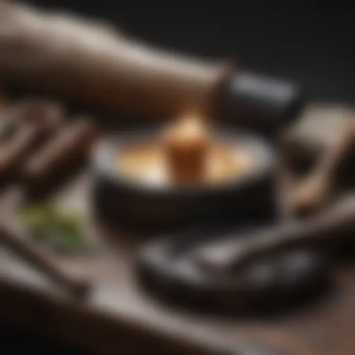 Ancient tools used in Korean skincare practices