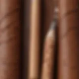 Close-up of the KVD Cake Pencil showcasing its rich pigmentation