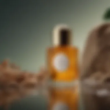 Application technique of La Mer's body oil balm on skin