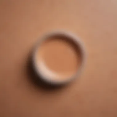Swatch of MAC Foundation shades suitable for acne-prone skin