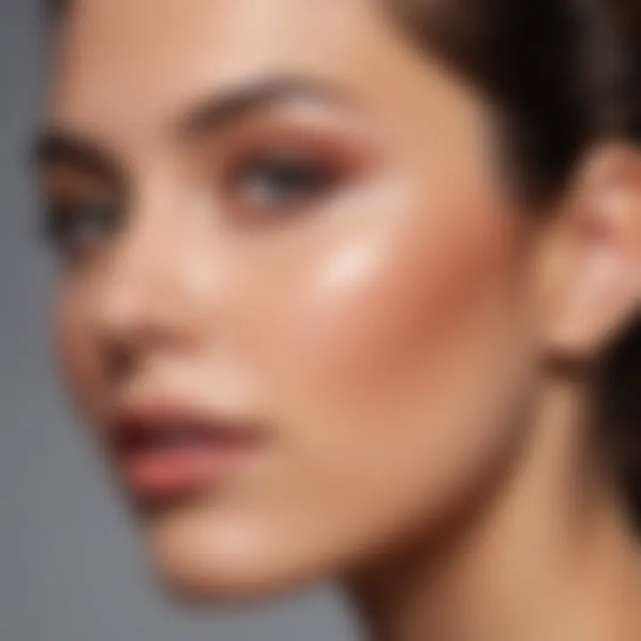 Close-up of Madison Reed Hair Gloss Application