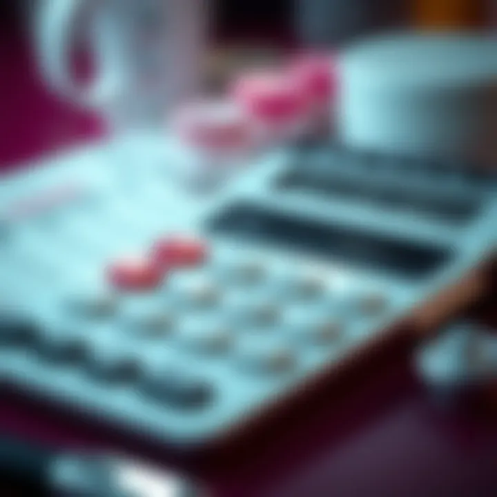 Calculating Your Savings Calculator with beauty product prices