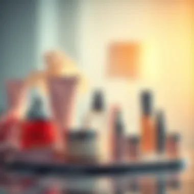 Enhancing Your Beauty Regimen Elegant display of beauty products