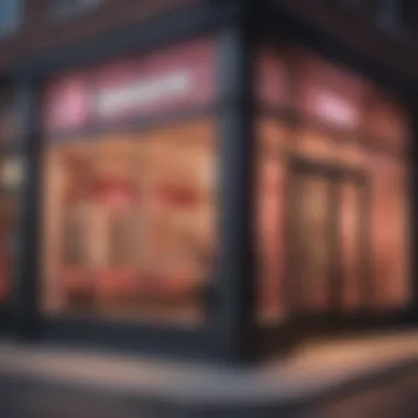 Ulta Salon Storefront A vibrant Ulta Salon storefront inviting new customers.