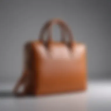 Minimalist Appeal: A Sleek Laptop Bag Design Minimalist laptop bag showcasing sleek lines and functional design