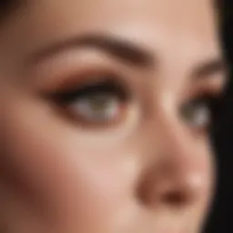 Elegant design of Moxie Eyelashes showcasing their unique style.