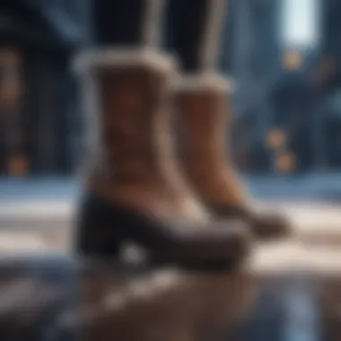 A collection of professional winter footwear that balances comfort and elegance.