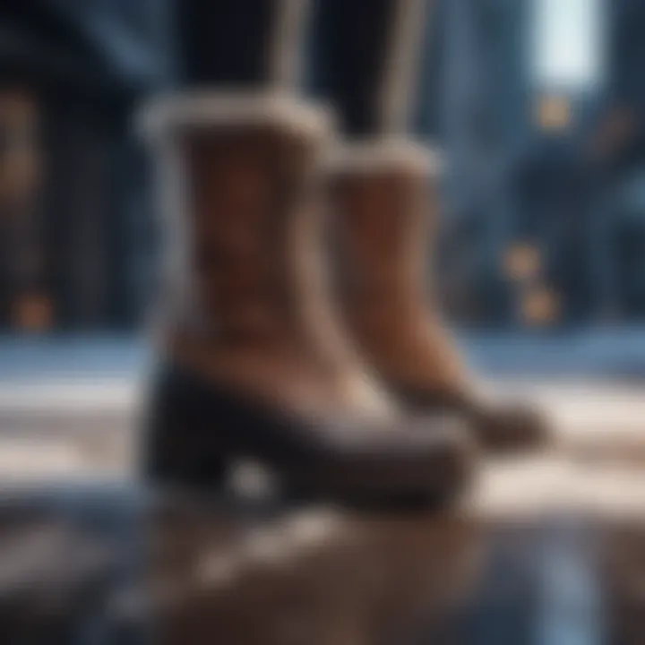 A collection of professional winter footwear that balances comfort and elegance.