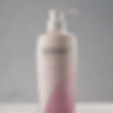 Close-up view of Neutrogena Residue Removing Shampoo bottle