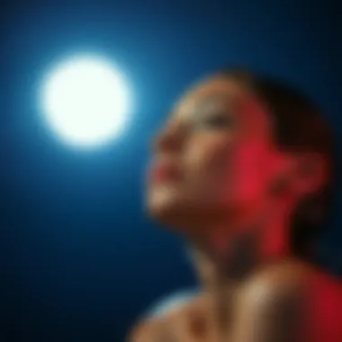 Hydrated Skin Under Moonlight Hydrated skin under moonlight