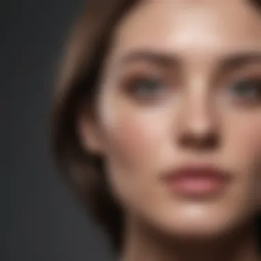 Natural ingredients for skin care arranged aesthetically
