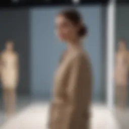 Innovative fashion display at Nordstrom showcasing Open Edit
