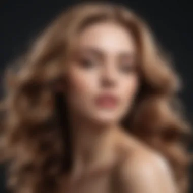 The Impact of Quality Conditioners Close-up of luxurious hair after using quality conditioner