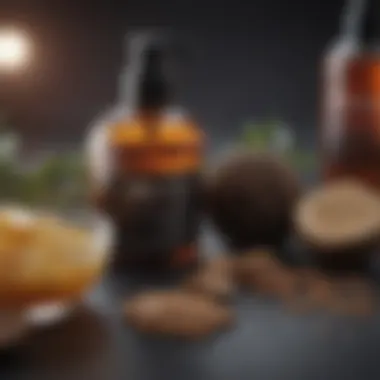 Key Ingredients for Fine Hair Care Infographic detailing key ingredients beneficial for fine hair.