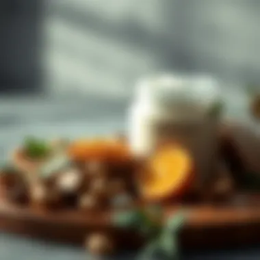 Natural ingredients in skincare products