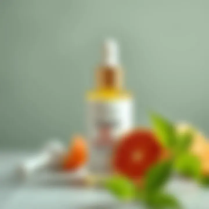 Brightening serum with vitamin C