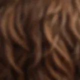 Close-up of diverse hair textures showcasing the beauty of individuality