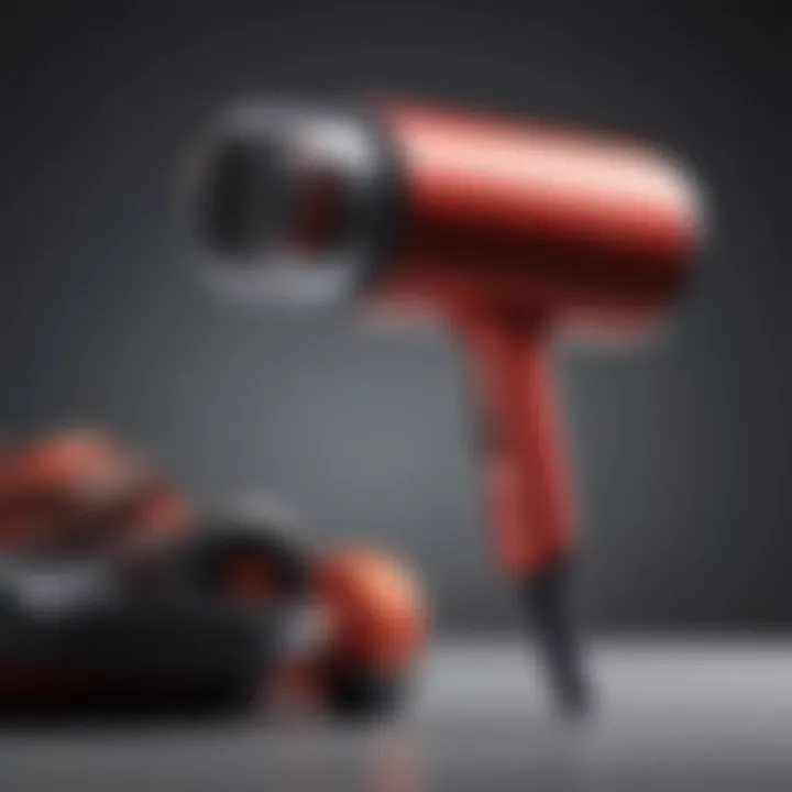 Price comparison chart for Chi Lava and Dyson hair dryers