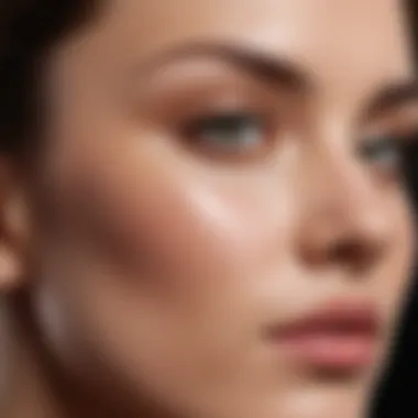 Professional application techniques for concealer